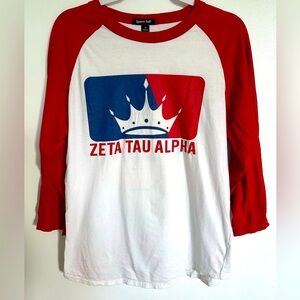 Zeta Tau Alpha Baseball Tee